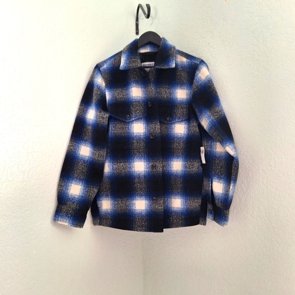 Old Navy Mens Button Coat Small - Picture 6 of 7